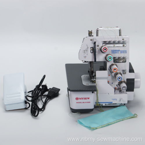 New four-thread overlock sewing machine